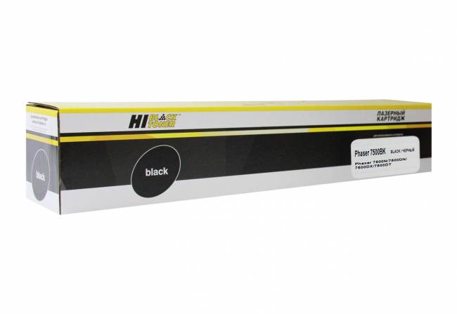 Тонер-картридж Hi-Black (HB-106R01446) для Xerox Phaser 7500, Bk, 19,8K — для бизнеса и офиса Тонер-картридж Hi-Black (HB-106R01446) для Xerox Phaser 7500, Bk, 19,8K — для бизнеса и офиса