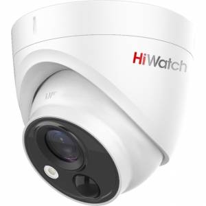 5Мп уличная купольная HD-TVI камера с EXIR-подсветкой до 20м и PIR 1/25'' CMOS матрица; объектив 2.8мм; угол обзора 85.5; механический ИК-фильтр; 0.01лк @F1.2; OSD-меню DWDR 2D DNR HLC BLC Smart ИК PIR-датчик 110 x 11м*; световая сигнализация выход "сухой