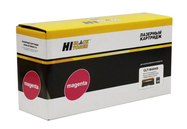 Тонер-картридж Hi-Black (HB-CLT-M404S) для Samsung Xpress C430/C430W/480/W/FN/FW, M, 1K — для бизнеса и офиса Тонер-картридж Hi-Black (HB-CLT-M404S) для Samsung Xpress C430/C430W/480/W/FN/FW, M, 1K — для бизнеса и офиса