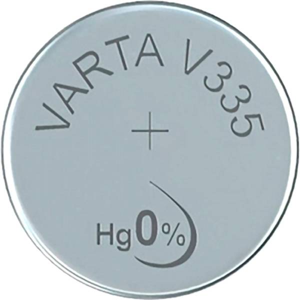 Батарейка Varta 335 (SR512SW) BL1 Silver Oxide 1.55V (1/10/100) (1 шт.) Varta SILVER OXIDE SR512SW (00335101111) — для бизнеса и офиса Батарейка Varta 335 (SR512SW) BL1 Silver Oxide 1.55V (1/10/100) (1 шт.) Varta SILVER OXIDE SR512SW (00335101111) — для бизнеса и офиса