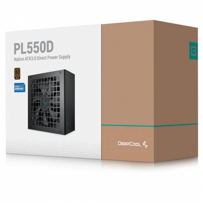 Блок питания ПК Deepcool R-PL550D-FC0B-WDEU-V2 — для бизнеса и офиса Блок питания ПК Deepcool R-PL550D-FC0B-WDEU-V2 — для бизнеса и офиса