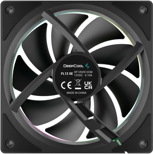 Вентилятор для корпуса Deepcool R-FL12SE-BKAPN1-G — для бизнеса и офиса Вентилятор для корпуса Deepcool R-FL12SE-BKAPN1-G — для бизнеса и офиса
