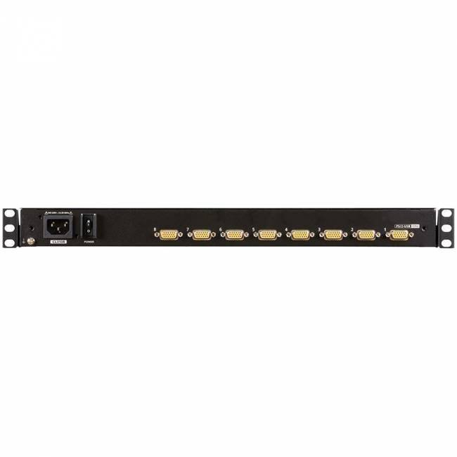 18.5" 8-портов PS/2-USB VGA однорельсовый, широкоэкранный LCD KVM переключатель/ATEN ATEN CL3108NX — для бизнеса и офиса 18.5" 8-портов PS/2-USB VGA однорельсовый, широкоэкранный LCD KVM переключатель/ATEN ATEN CL3108NX — для бизнеса и офиса