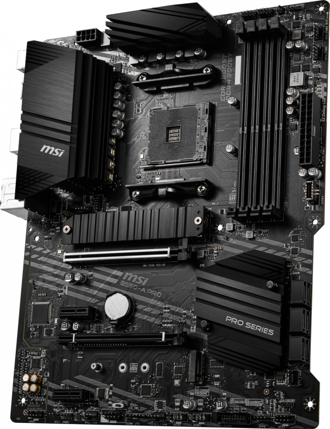 Материнская плата MSI B550-A PRO — для бизнеса и офиса Материнская плата MSI B550-A PRO — для бизнеса и офиса