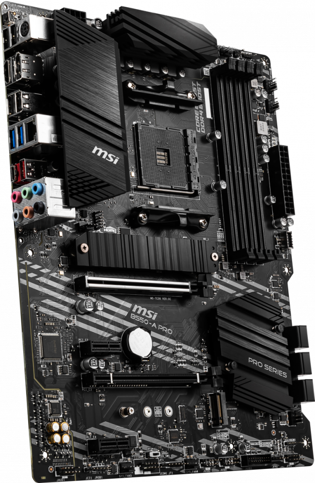 Материнская плата MSI B550-A PRO — для бизнеса и офиса Материнская плата MSI B550-A PRO — для бизнеса и офиса