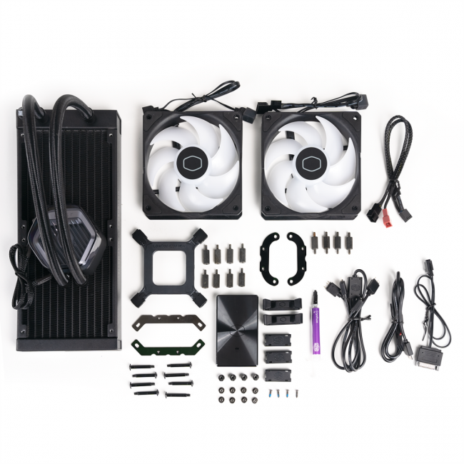 Система охлаждения Cooler Master MLX-D24M-A25PZ-R1 — для бизнеса и офиса Система охлаждения Cooler Master MLX-D24M-A25PZ-R1 — для бизнеса и офиса