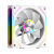 Кулер для корпуса PCCooler F3 X120R ARGB WH — для бизнеса и офиса Кулер для корпуса PCCooler F3 X120R ARGB WH — для бизнеса и офиса