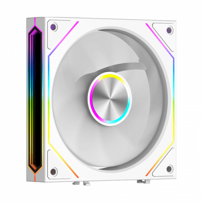 Кулер для корпуса PCCooler F3 X120R ARGB WH — для бизнеса и офиса Кулер для корпуса PCCooler F3 X120R ARGB WH — для бизнеса и офиса