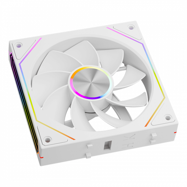 Кулер для корпуса PCCooler F3 X120R ARGB WH — для бизнеса и офиса Кулер для корпуса PCCooler F3 X120R ARGB WH — для бизнеса и офиса