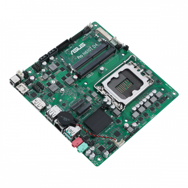 Материнская плата ASUS PRO H610T D4-CSM — для бизнеса и офиса Материнская плата ASUS PRO H610T D4-CSM — для бизнеса и офиса