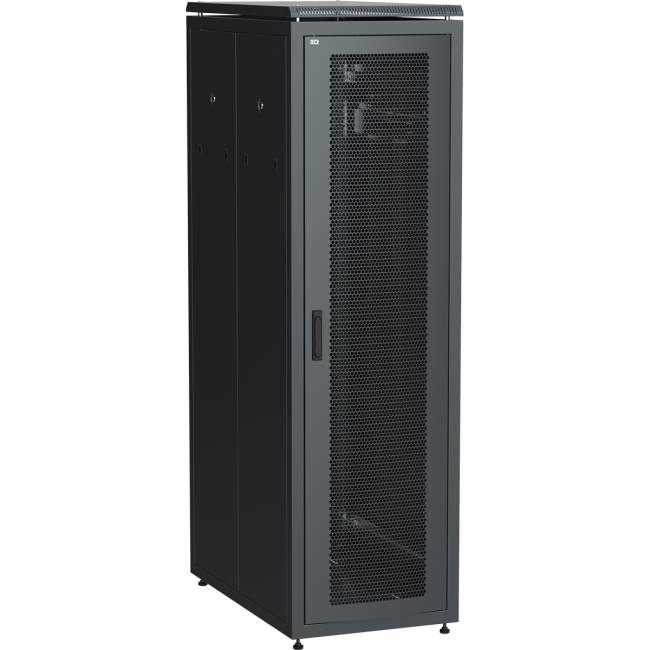ITK LINEA N 42U 800х1000мм, шкаф серверный, перфориров. двери, черный ITK Linea N 42U (LN05-42U81-PP) — для бизнеса и офиса ITK LINEA N 42U 800х1000мм, шкаф серверный, перфориров. двери, черный ITK Linea N 42U (LN05-42U81-PP) — для бизнеса и офиса