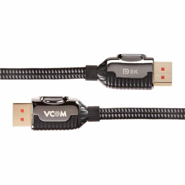 Кабель соединительный DISPLAY PORT v1.4, 8K@60Hz, 0.5m VCOM <CG634-0.5M> VCOM CG634-0.5M — для бизнеса и офиса