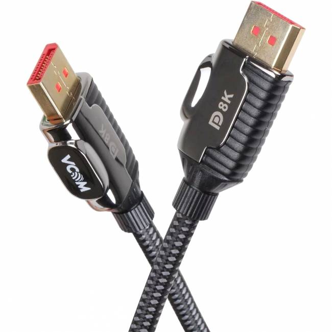 Кабель соединительный DISPLAY PORT v1.4, 8K@60Hz, 0.5m VCOM <CG634-0.5M> VCOM CG634-0.5M — для бизнеса и офиса