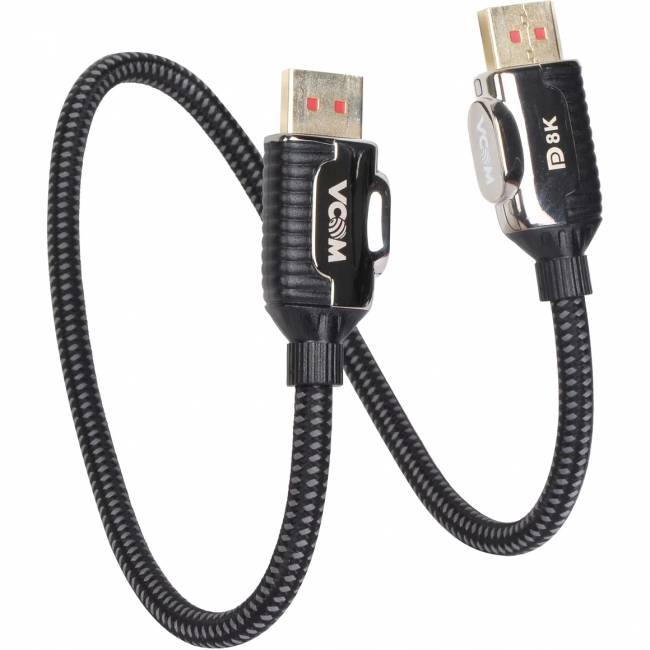 Кабель соединительный DISPLAY PORT v1.4, 8K@60Hz, 0.5m VCOM <CG634-0.5M> VCOM CG634-0.5M — для бизнеса и офиса