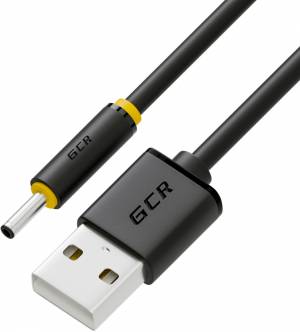 Greenconnect Адаптер 1,0 м переходник питания 5V -гибкий  USB AM / DC Jack 3.5mm, GCR-50881 Greenconnect USB 2.0 Type-AM - DC Jack 3.5mm (m) 1м