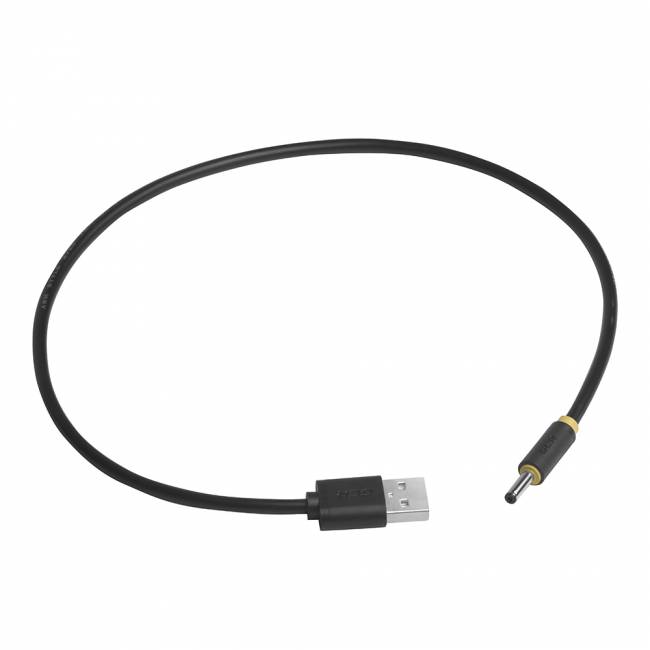 Greenconnect Адаптер 1,0 м переходник питания 5V -гибкий  USB AM / DC Jack 3.5mm, GCR-50881 Greenconnect USB 2.0 Type-AM - DC Jack 3.5mm (m) 1м — для бизнеса и офиса