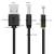 Greenconnect Адаптер 1,0 м переходник питания 5V -гибкий  USB AM / DC Jack 3.5mm, GCR-50881 Greenconnect USB 2.0 Type-AM - DC Jack 3.5mm (m) 1м — для бизнеса и офиса