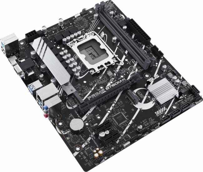 Материнская плата ASUS PRIME B760M-K — для бизнеса и офиса Материнская плата ASUS PRIME B760M-K — для бизнеса и офиса