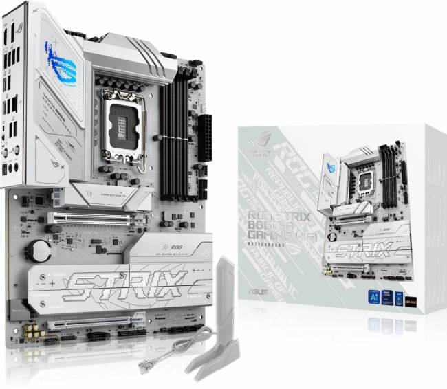 Материнская плата ASUS ROG STRIX B860-A GAMING WIFI — для бизнеса и офиса Материнская плата ASUS ROG STRIX B860-A GAMING WIFI — для бизнеса и офиса