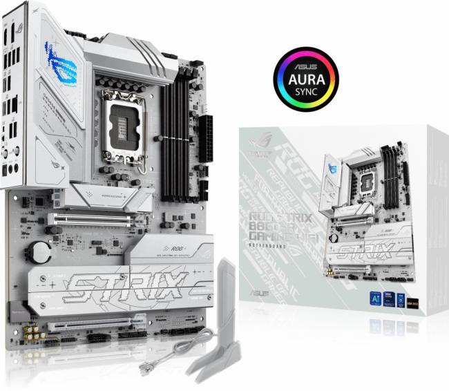 Материнская плата ASUS ROG STRIX B860-A GAMING WIFI — для бизнеса и офиса Материнская плата ASUS ROG STRIX B860-A GAMING WIFI — для бизнеса и офиса