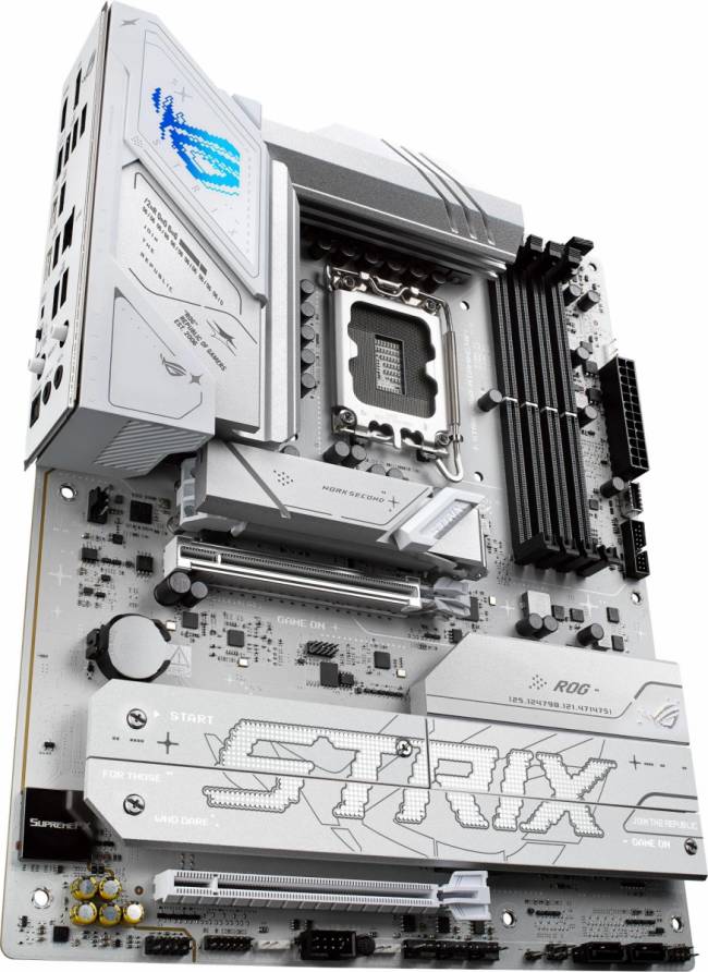 Материнская плата ASUS ROG STRIX B860-A GAMING WIFI — для бизнеса и офиса Материнская плата ASUS ROG STRIX B860-A GAMING WIFI — для бизнеса и офиса
