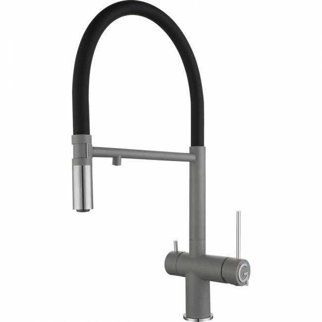 Смеситель RIVELATO Rivelato 1523517 grigio cromo — для бизнеса и офиса Смеситель RIVELATO Rivelato 1523517 grigio cromo — для бизнеса и офиса