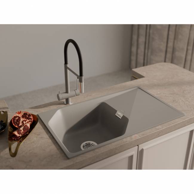 Смеситель RIVELATO Rivelato 1523517 grigio cromo — для бизнеса и офиса Смеситель RIVELATO Rivelato 1523517 grigio cromo — для бизнеса и офиса