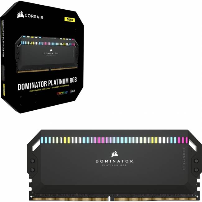 Память оперативная Corsair Dominator Platinum RGB CMT32GX5M2B5200C40 — для бизнеса и офиса Память оперативная Corsair Dominator Platinum RGB CMT32GX5M2B5200C40 — для бизнеса и офиса