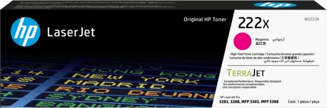 Тонер-картридж HP W2223X — для бизнеса и офиса Тонер-картридж HP W2223X — для бизнеса и офиса