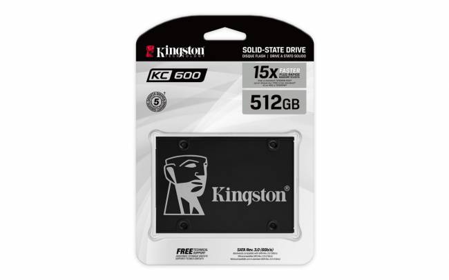 Твердотельный накопитель Kingston KC600 SKC600/512G — для бизнеса и офиса Твердотельный накопитель Kingston KC600 SKC600/512G — для бизнеса и офиса