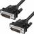 Greenconnect Кабель DVI-D 5.0m, черный, OD 8.5mm, 28/28 AWG, DVI/DVI, 25M/25M, GCR-DM2DMC-5.0m, двойной экран Greenconnect DVI-D (m) - DVI-D (m) 5м — для бизнеса и офиса