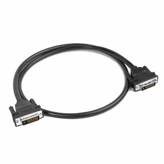 Greenconnect Кабель DVI-D 5.0m, черный, OD 8.5mm, 28/28 AWG, DVI/DVI, 25M/25M, GCR-DM2DMC-5.0m, двойной экран Greenconnect DVI-D (m) - DVI-D (m) 5м — для бизнеса и офиса