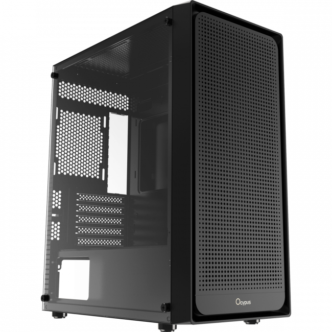 Корпус ПК без блока питания Ocypus Gamma-C50-BKG000XX-GL — для бизнеса и офиса Корпус ПК без блока питания Ocypus Gamma-C50-BKG000XX-GL — для бизнеса и офиса