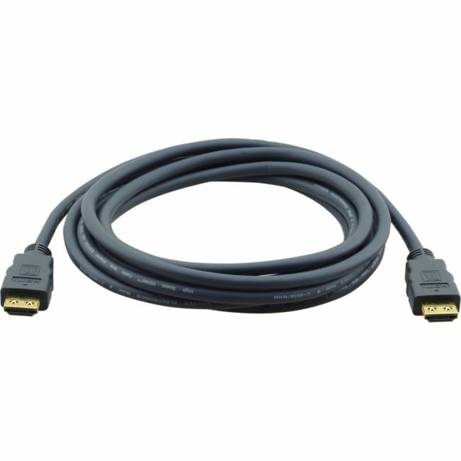 Кабель HDMI-HDMI (Вилка - Вилка), 0,9 м Kramer C-MHM/MHM-3 — для бизнеса и офиса Кабель HDMI-HDMI (Вилка - Вилка), 0,9 м Kramer C-MHM/MHM-3 — для бизнеса и офиса
