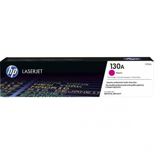 Тонер-картридж HP 130A Magenta LaserJet Toner Cartridge (CF353A) — для бизнеса и офиса