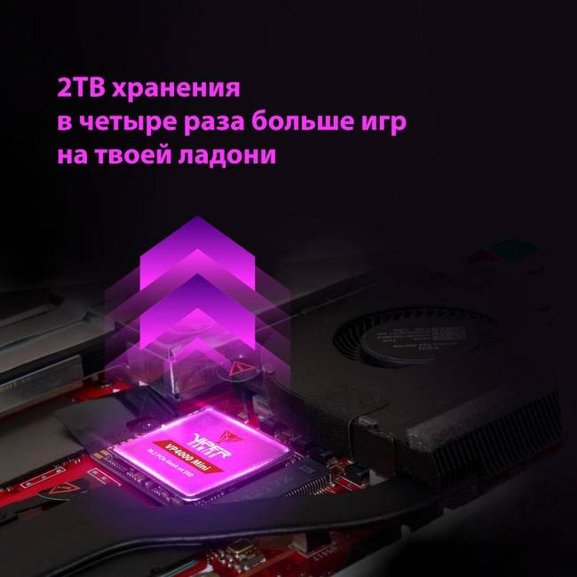 Накопитель SSD Patriot VP4000M1TBM23 — для бизнеса и офиса Накопитель SSD Patriot VP4000M1TBM23 — для бизнеса и офиса