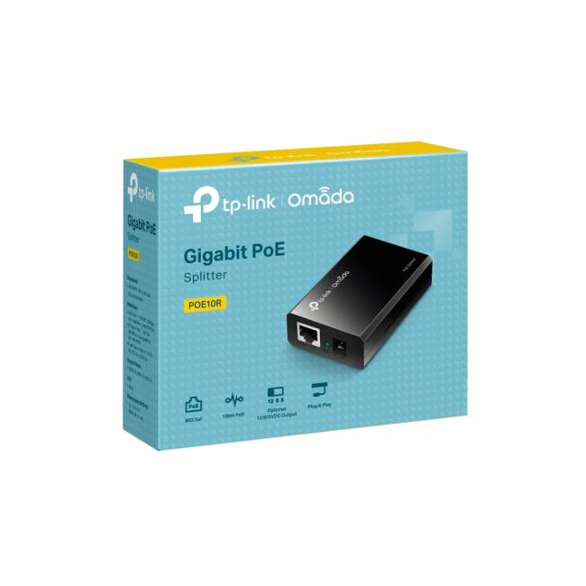 Сплиттер TP-Link PoE10R — для бизнеса и офиса Сплиттер TP-Link PoE10R — для бизнеса и офиса