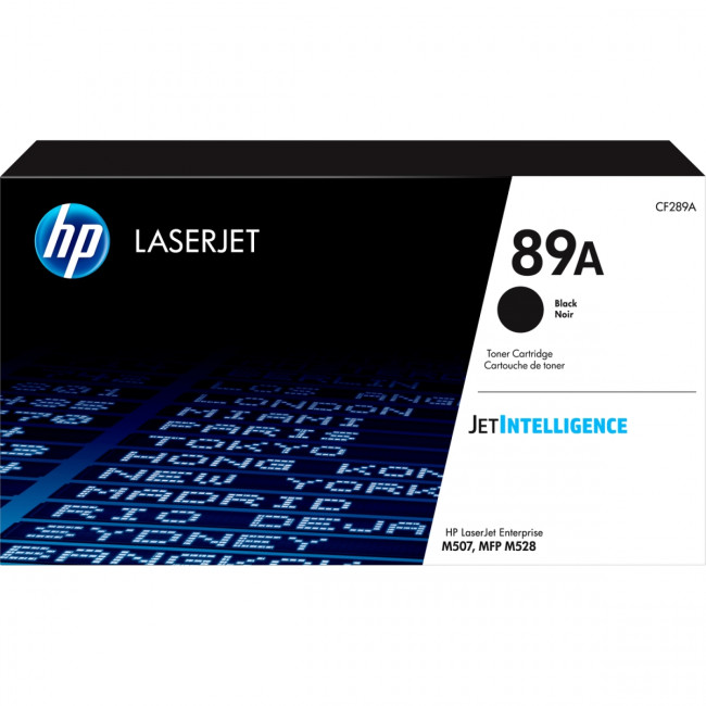 Тонер-картридж HP 89A Black Original LaserJet Toner Cartridge (CF289A) — для бизнеса и офиса