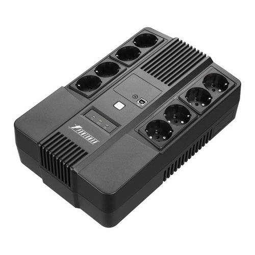 ИБП POWERMAN Brick 650 PLUS, линейно-интерактивный, 650ВА, 360Вт, 4 евророзетки с резервным питанием, 4 евророзетки с фильтрацией, USB, защита RJ45/RJ11, батарея 12В 7Ач 1 шт., 293мм х 202мм х 93мм, 4.5 кг. POWERMAN POWERMAN BRICK 650 PLUS — для бизнеса и офиса ИБП POWERMAN Brick 650 PLUS, линейно-интерактивный, 650ВА, 360Вт, 4 евророзетки с резервным питанием, 4 евророзетки с фильтрацией, USB, защита RJ45/RJ11, батарея 12В 7Ач 1 шт., 293мм х 202мм х 93мм, 4.5 кг. POWERMAN POWERMAN BRICK 650 PLUS — для бизнеса и офиса