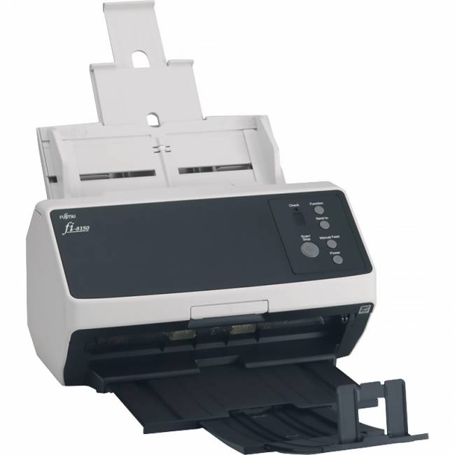 Ricoh(PFU) fi-8150 Документ сканер А4, двухсторонний, 50 стр/мин, автопод. 100 листов, USB 3.2, Gigabit Ethernet Fujitsu fi-8150 (PA03810-B101) — для бизнеса и офиса Ricoh(PFU) fi-8150 Документ сканер А4, двухсторонний, 50 стр/мин, автопод. 100 листов, USB 3.2, Gigabit Ethernet Fujitsu fi-8150 (PA03810-B101) — для бизнеса и офиса