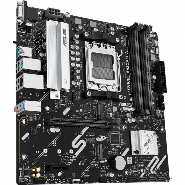 Материнская плата ASUS PRIME A620AM-A-CSM (90MB1MY0-M0EAYC) — для бизнеса и офиса Материнская плата ASUS PRIME A620AM-A-CSM (90MB1MY0-M0EAYC) — для бизнеса и офиса
