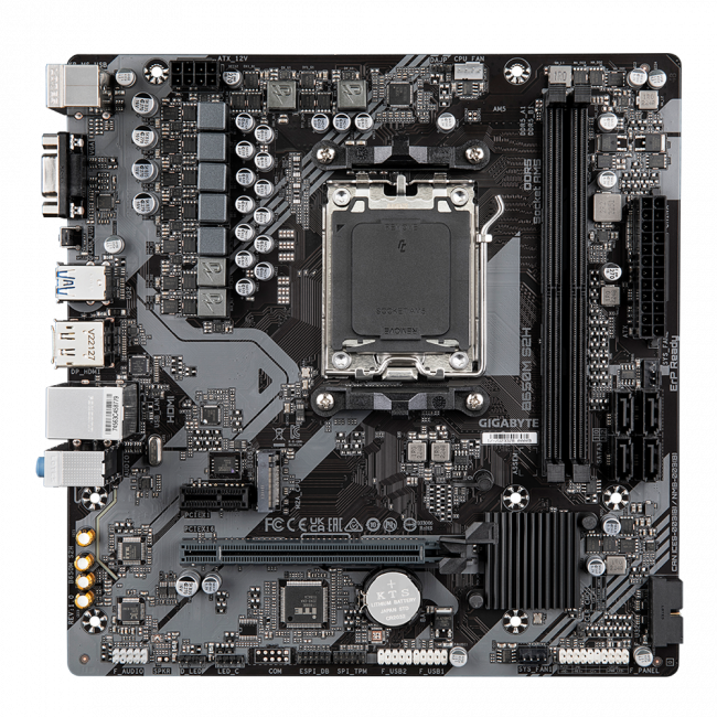 Материнская плата GIGABYTE B650M S2H — для бизнеса и офиса Материнская плата GIGABYTE B650M S2H — для бизнеса и офиса