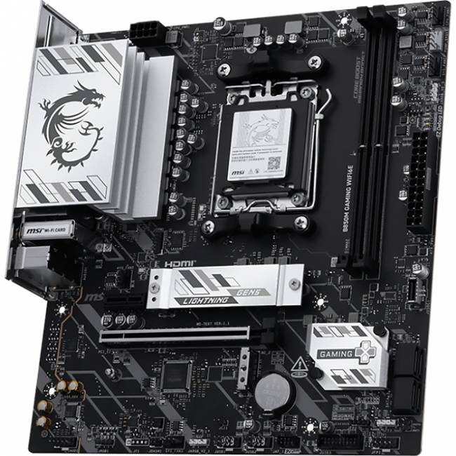 Материнская плата MSI B850M GAMING WIFI6E — для бизнеса и офиса Материнская плата MSI B850M GAMING WIFI6E — для бизнеса и офиса