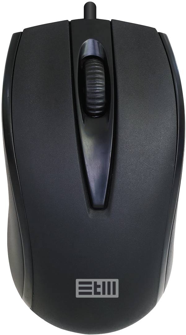 Мышь проводная USB STM 105C черный STM 105C — для бизнеса и офиса