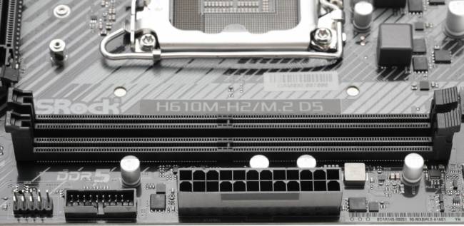 Материнская плата ASRock H610M-H2/M.2 D5 — для бизнеса и офиса Материнская плата ASRock H610M-H2/M.2 D5 — для бизнеса и офиса