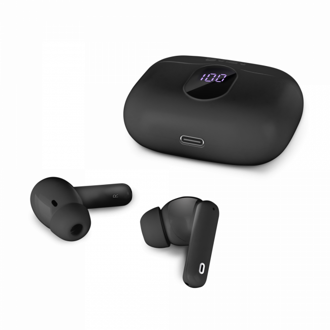 Беспроводные внутриканальные наушники с микрофоном SVEN E-315B, черный (Bluetooth, TWS, ANC, ENC, APP) Sven E-315B — для бизнеса и офиса Беспроводные внутриканальные наушники с микрофоном SVEN E-315B, черный (Bluetooth, TWS, ANC, ENC, APP) Sven E-315B — для бизнеса и офиса