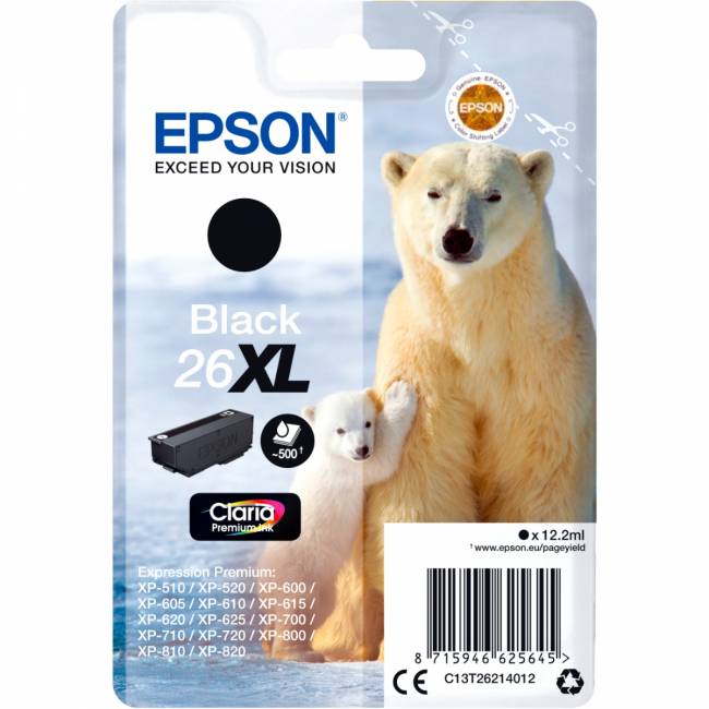 Картридж Epson C13T26214012 — для бизнеса и офиса Картридж Epson C13T26214012 — для бизнеса и офиса