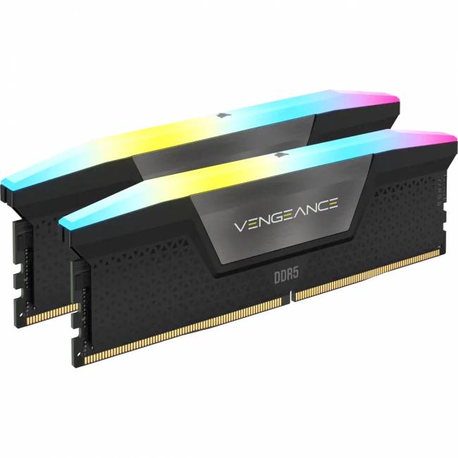 Память оперативная Corsair Vengeance RGB CMH32GX5M2B5200C40 — для бизнеса и офиса Память оперативная Corsair Vengeance RGB CMH32GX5M2B5200C40 — для бизнеса и офиса