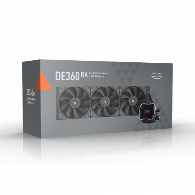 Система охлаждения PCCooler DE360 BK — для бизнеса и офиса Система охлаждения PCCooler DE360 BK — для бизнеса и офиса