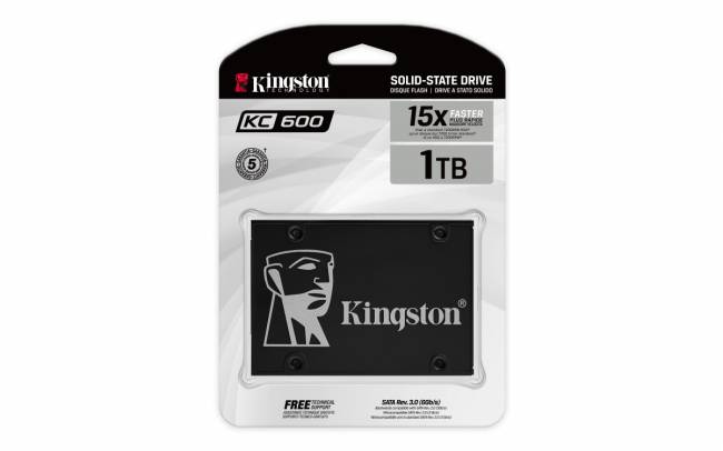 Твердотельный накопитель Kingston KC600 SKC600/1024G — для бизнеса и офиса